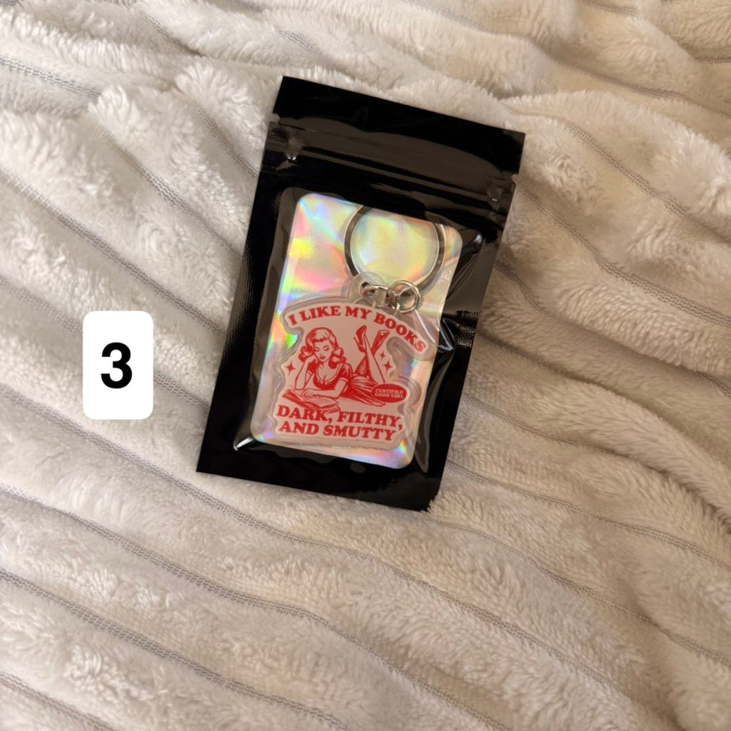 Bookish Keychain