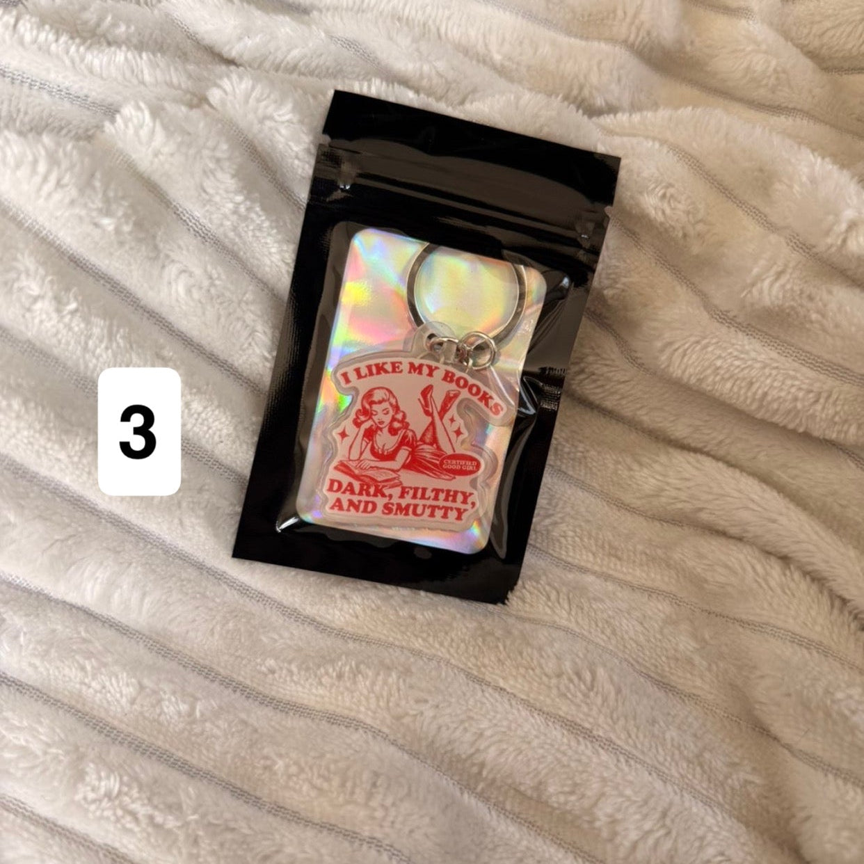 Bookish Keychain