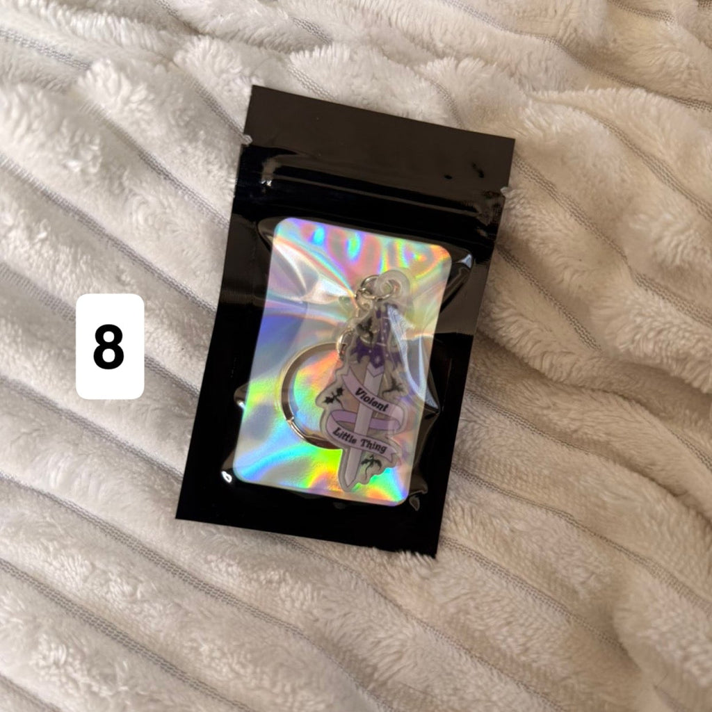 Bookish Keychain
