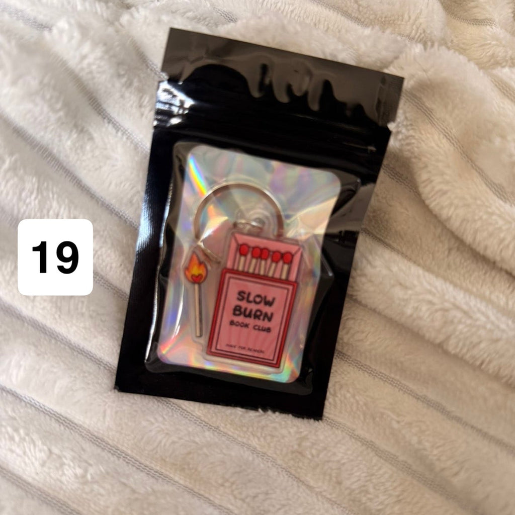 Bookish Keychain