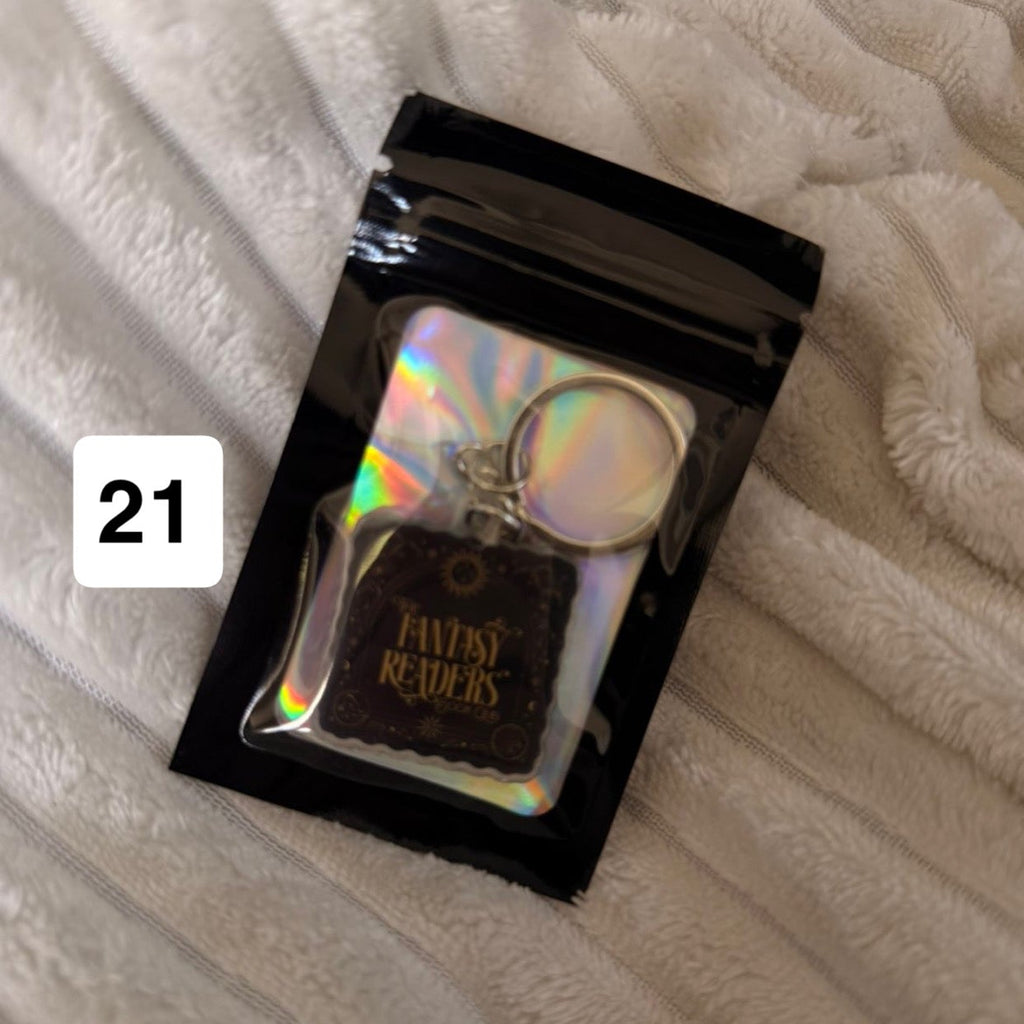 Bookish Keychain