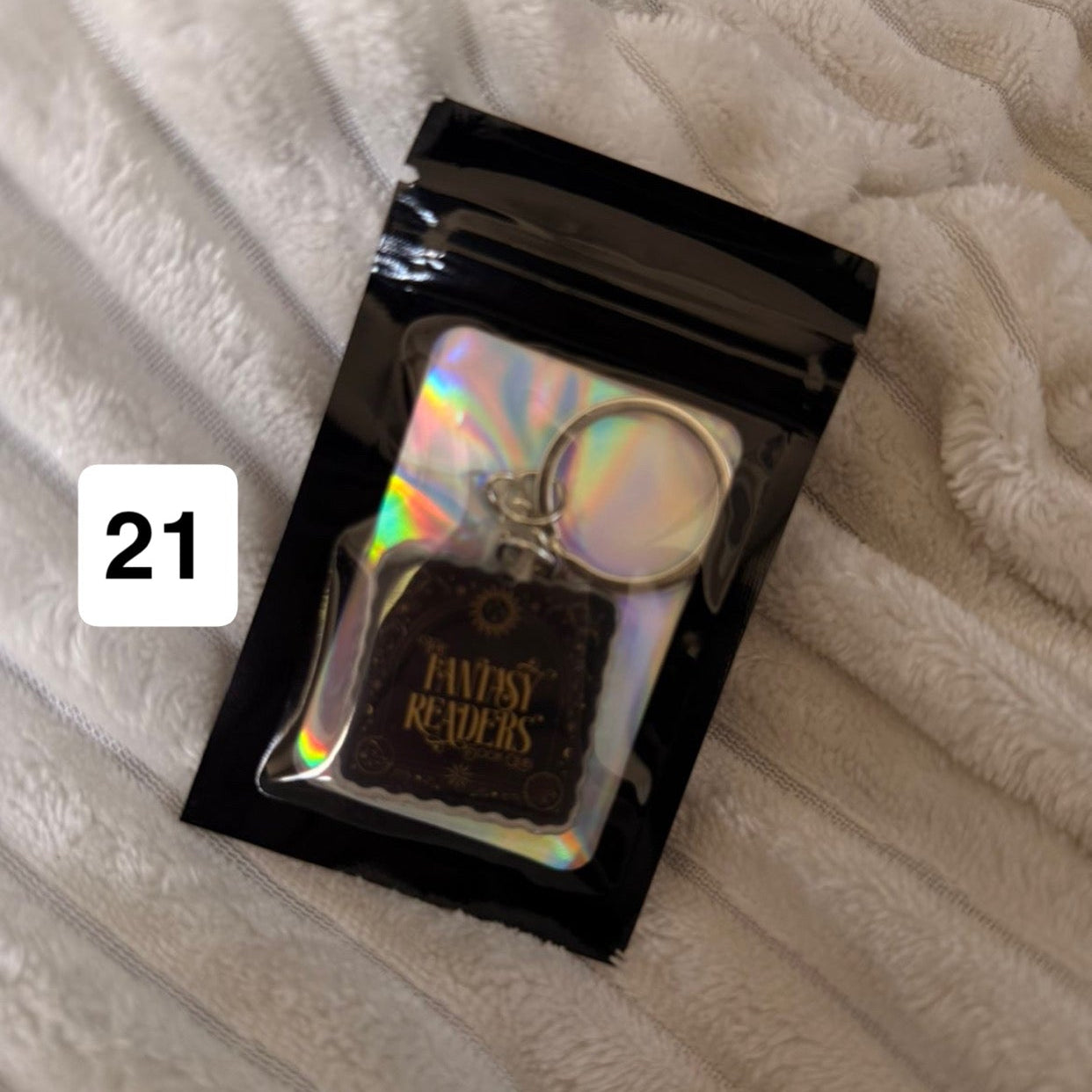Bookish Keychain