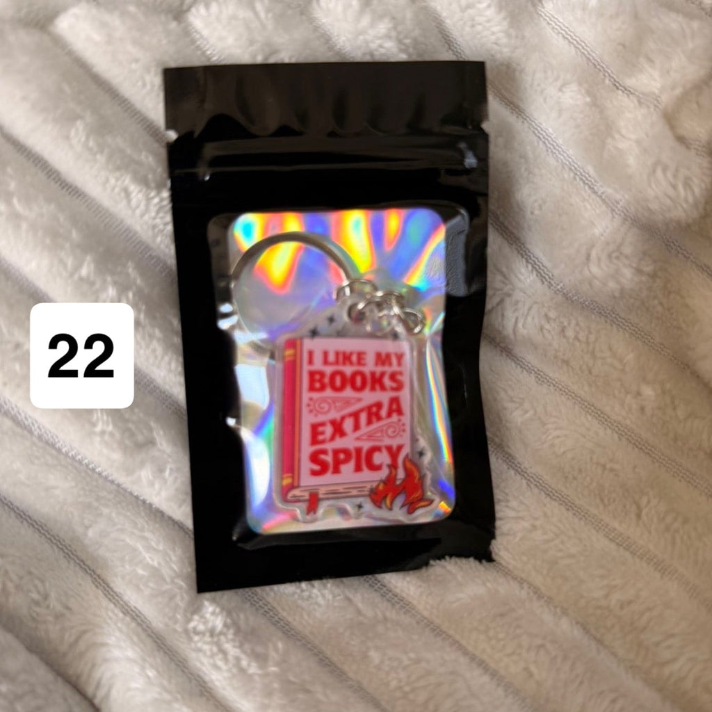 Bookish Keychain