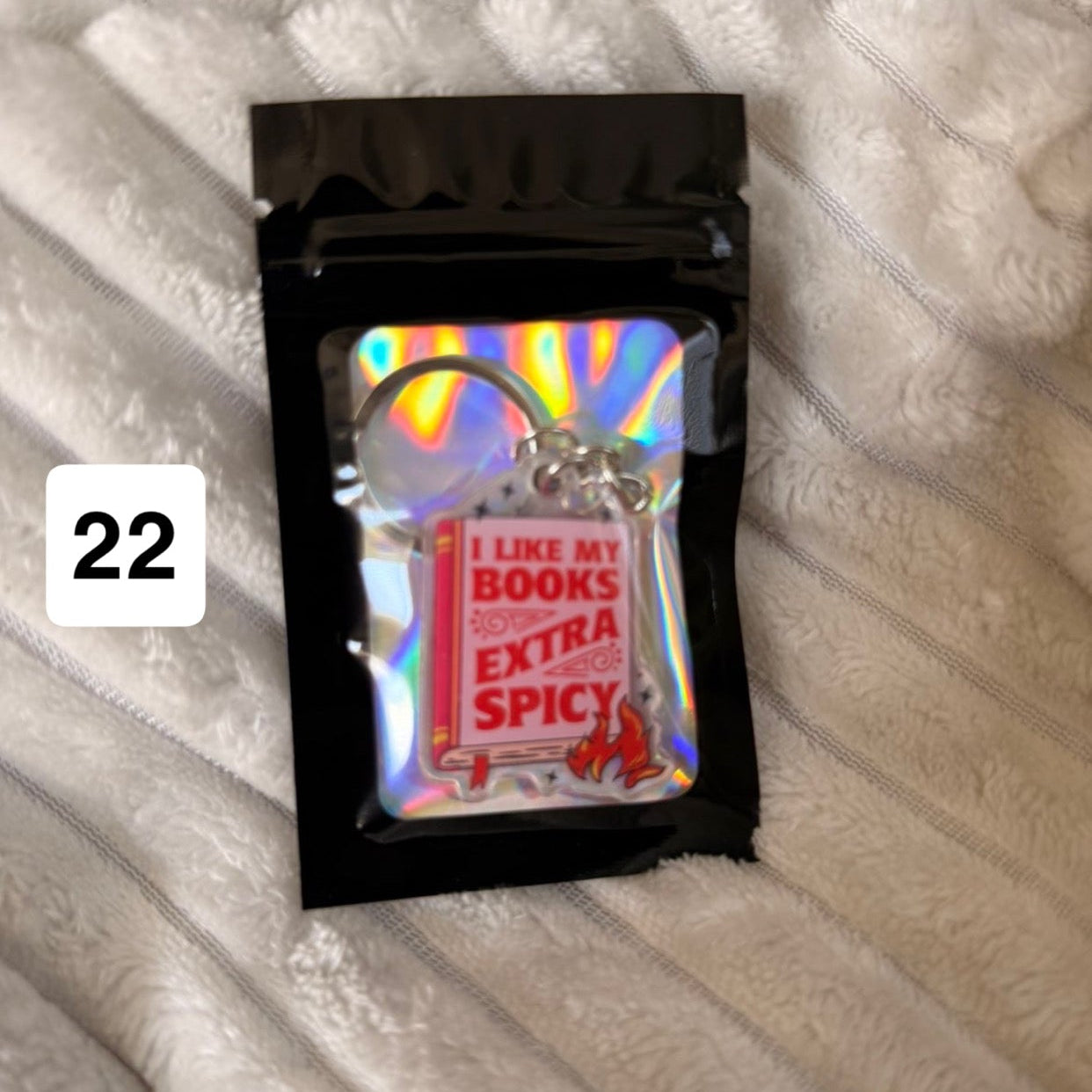 Bookish Keychain