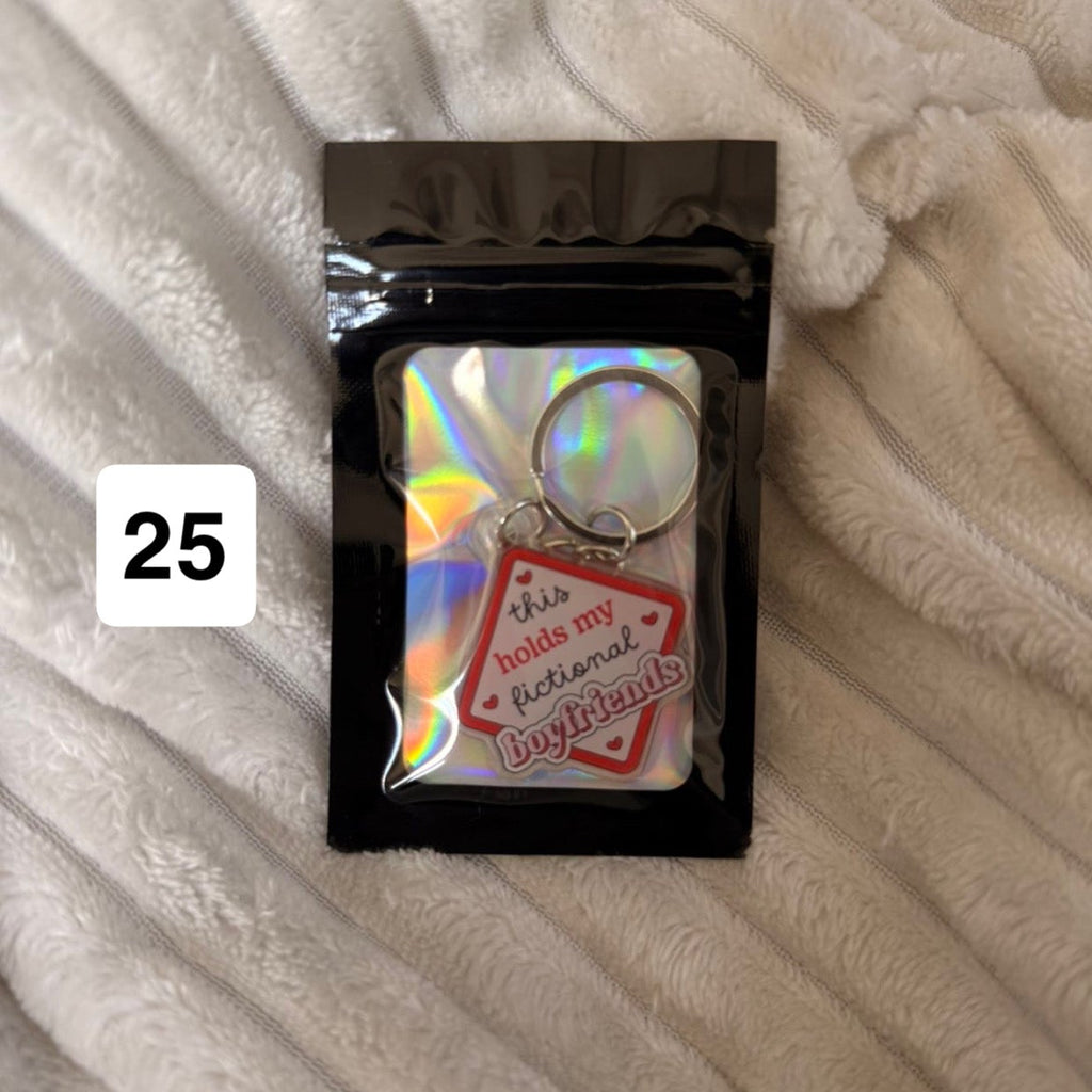 Bookish Keychain